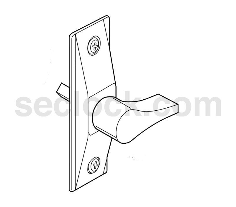 4565-504-130 - Adams Rite Aluminum Door Trim | SECLOCK