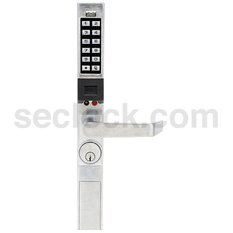 PDL1300/26D1 Alarm Lock Narrow Stile Mortise Keypad Trim SECLOCK