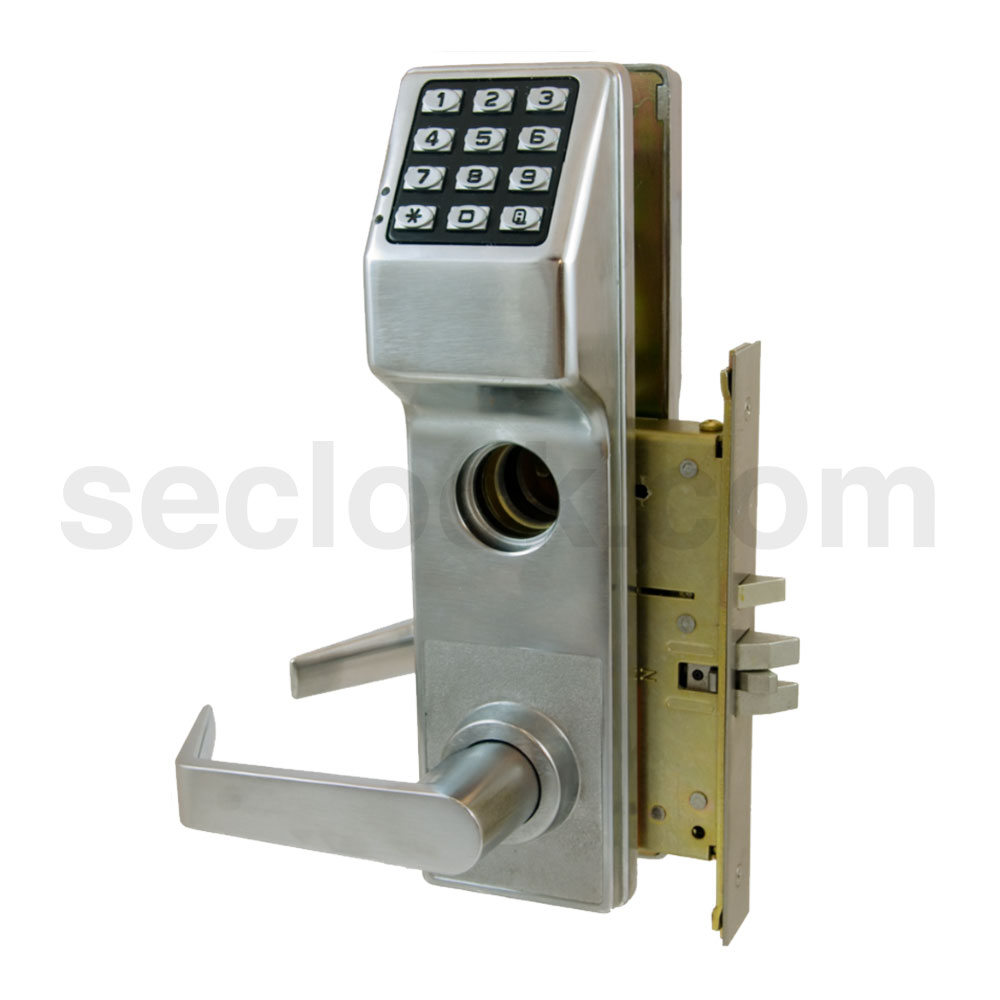 DL2700CRL US26D Alarm Lock Mortise Locks with Keypad Trim SECLOCK