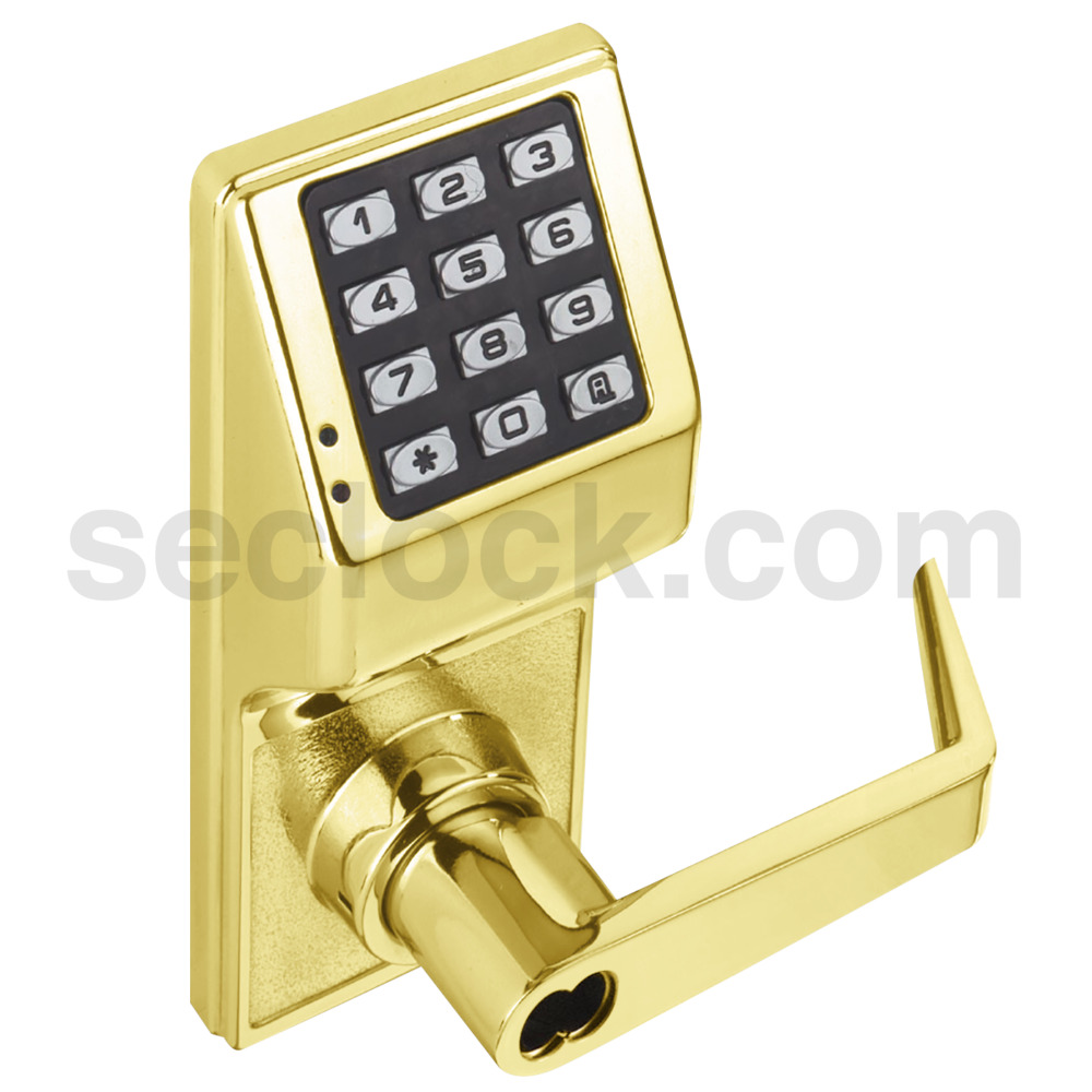 DL2700IC US3 Alarm Lock Cylindrical Locks with Keypad Trim SECLOCK
