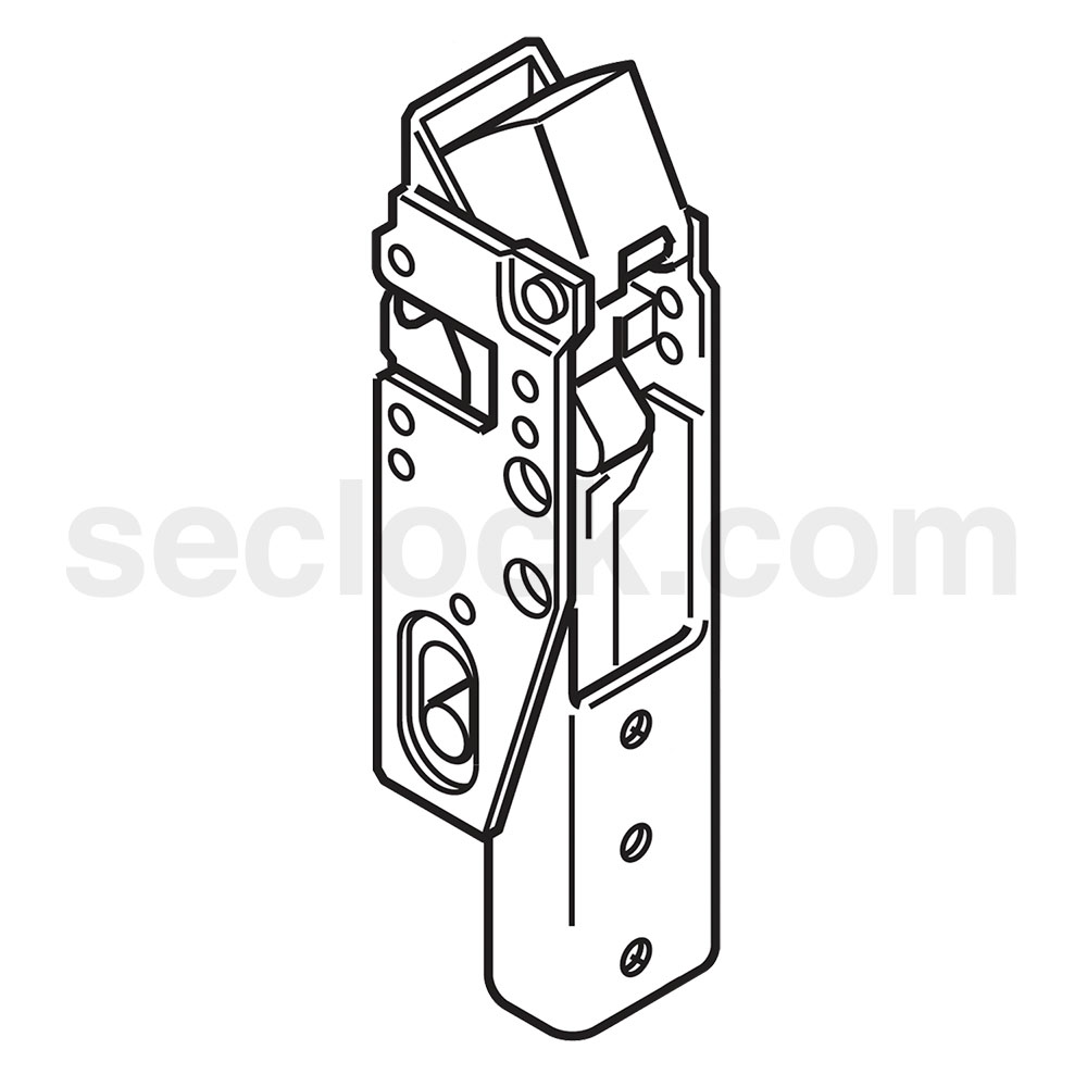 650F738 Corbin Russwin Exit Device Parts SECLOCK
