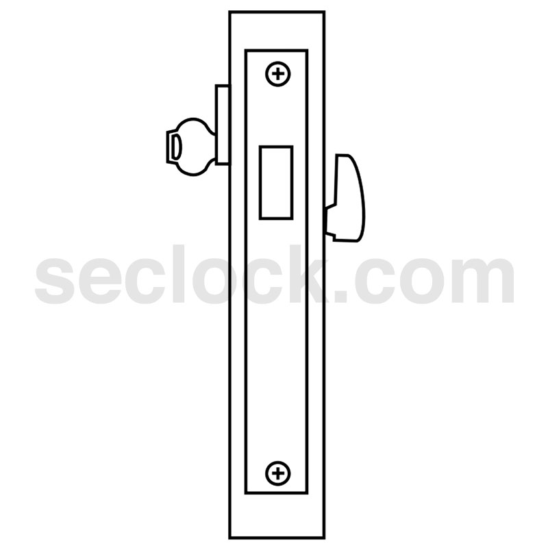 ML2017 626 Corbin Russwin Mortise Lock SECLOCK