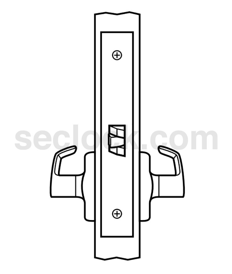 ML2010 PSA 605 Corbin Russwin Mortise Lock SECLOCK