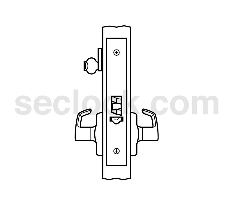 ML20906 LL 606 SAF M92 Corbin Russwin Electric Mortise Lock SECLOCK