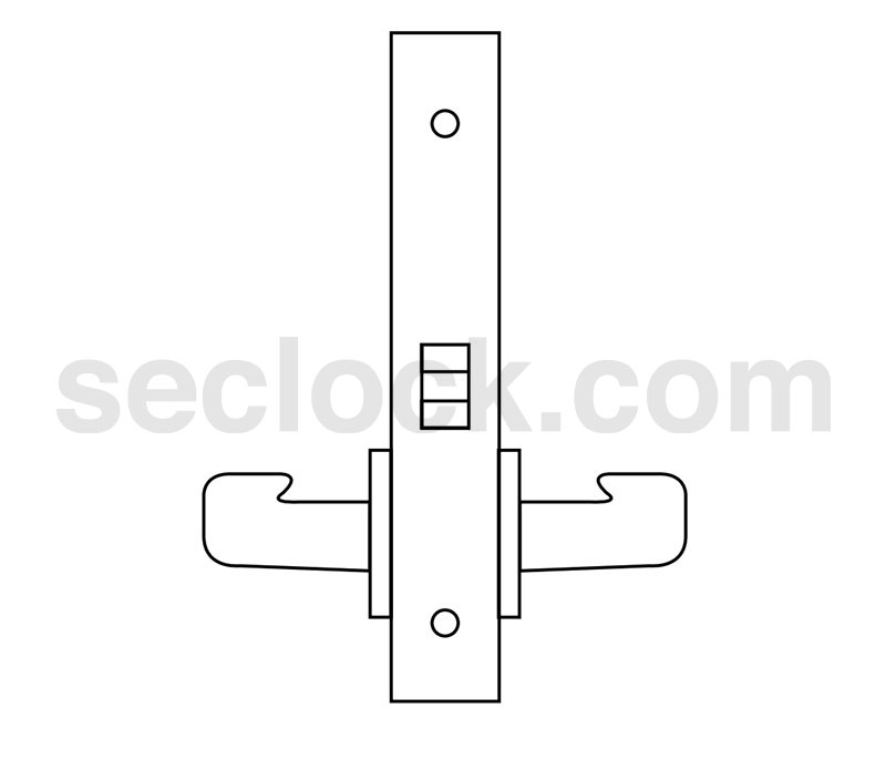 8215 26D Sargent Mortise Lock SECLOCK