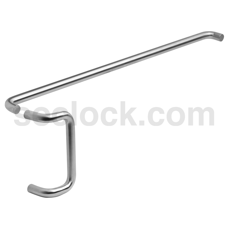 9190HD330 US32D Ives Door Pulls, Push and Pull Plates SECLOCK