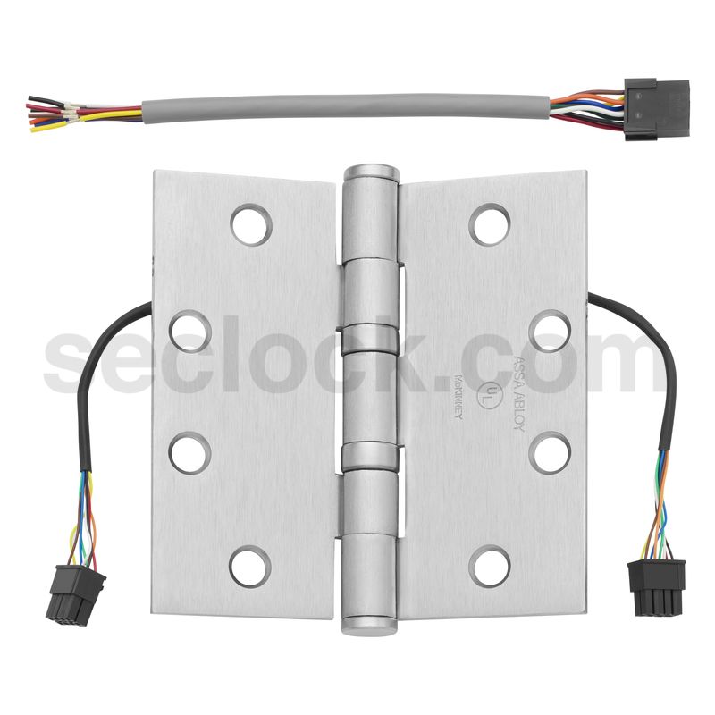 TA2714 5X5 26D QC8 McKinney Electrified Hinges SECLOCK