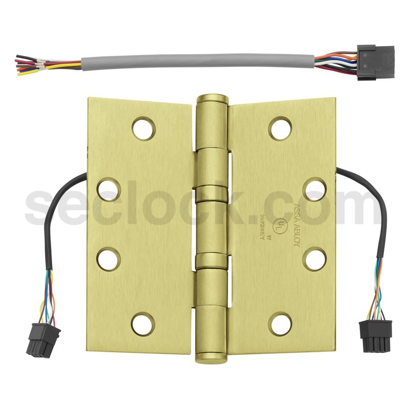 TA2714 41/2x41/2 4 QC8 McKinney Electrified Hinges SECLOCK