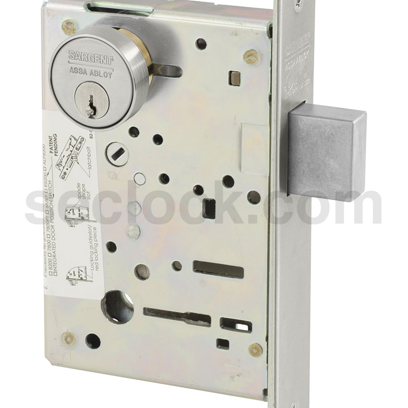 8221 32D Sargent Mortise Deadbolt Only SECLOCK
