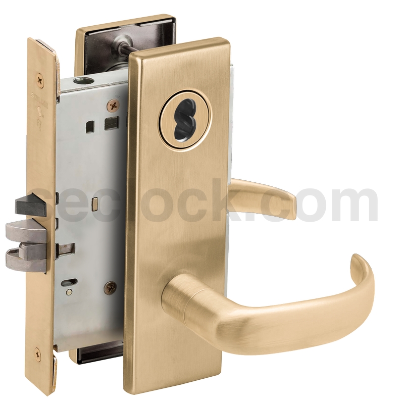 L9080B 17N 606 Schlage Mortise Lock SECLOCK