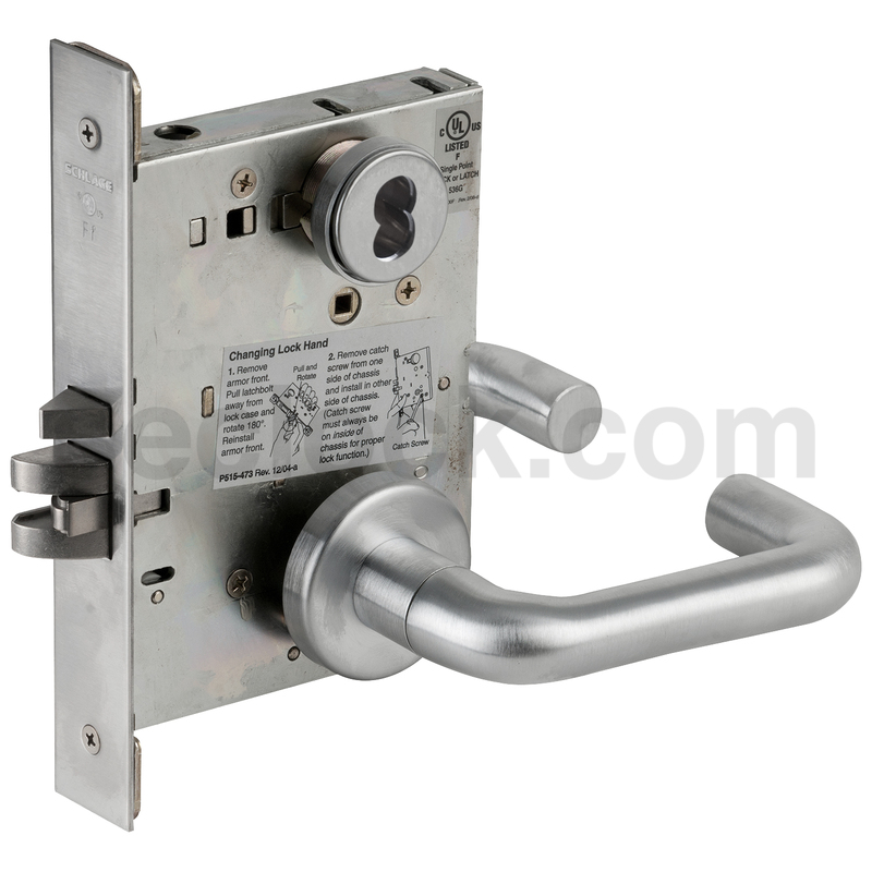 L9092EUB 03A 626 RX Schlage Electric Mortise Lock SECLOCK