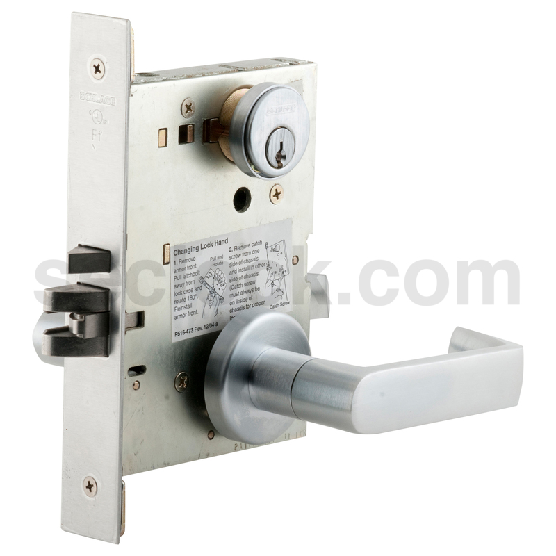 L9480LB RH 134 Schlage Mortise Lock SECLOCK