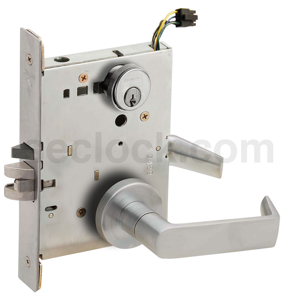 L9092EUP 06A 626 Schlage Electric Mortise Lock SECLOCK