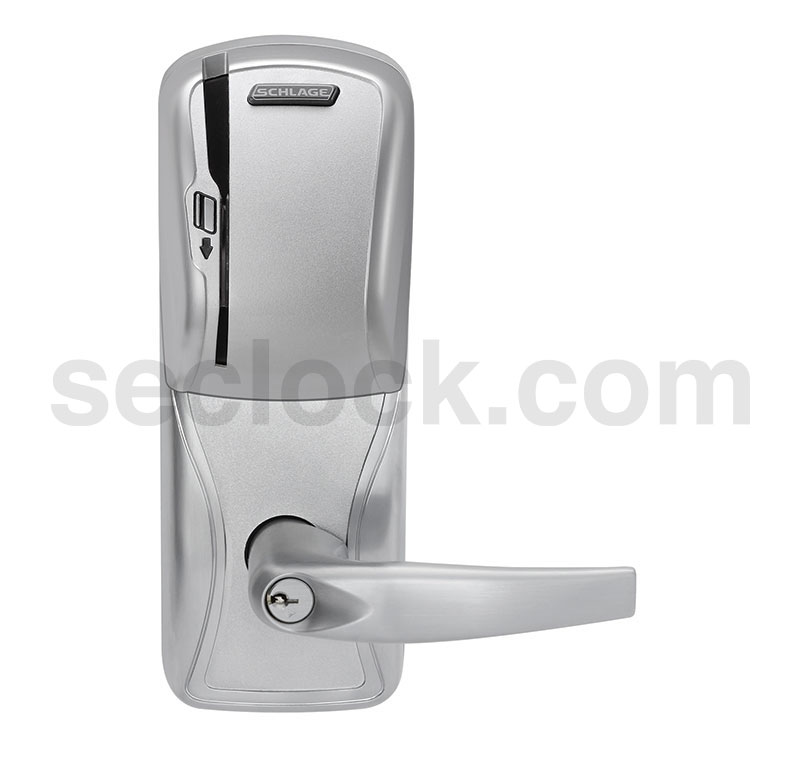 AD400MS70MSATH626LR Schlage Electronics Mortise Locks with Mag Reader