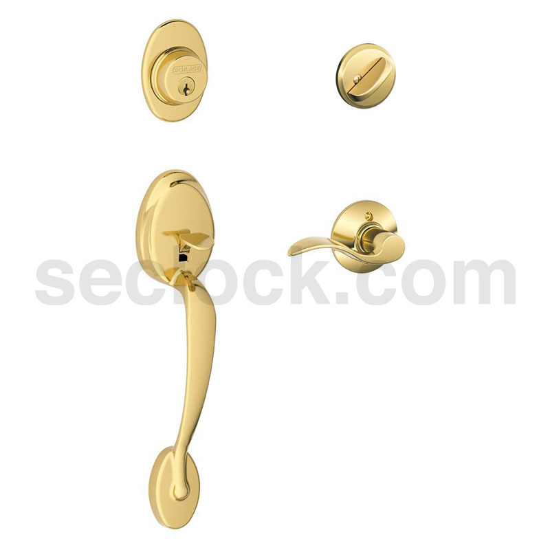 F360V PLY505ACC605 Schlage Residential Handlesets
