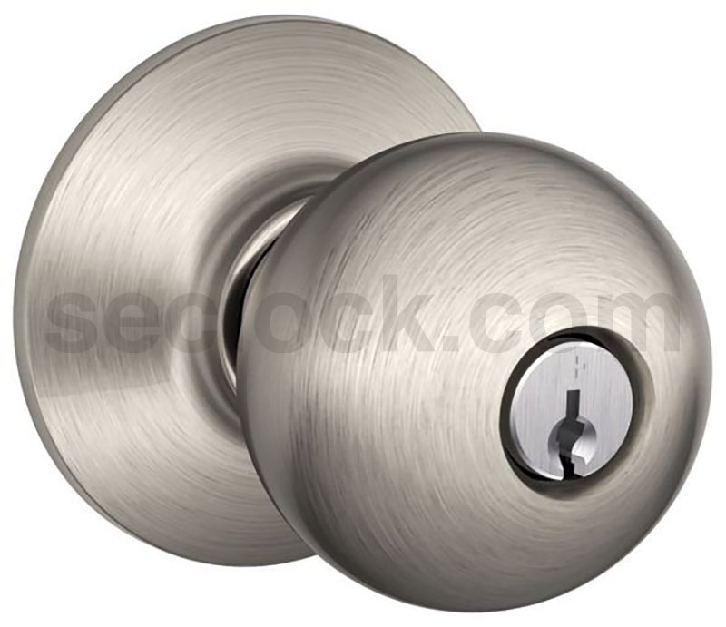 F80 ORB 619 KD Schlage Residential Tubular Lock SECLOCK
