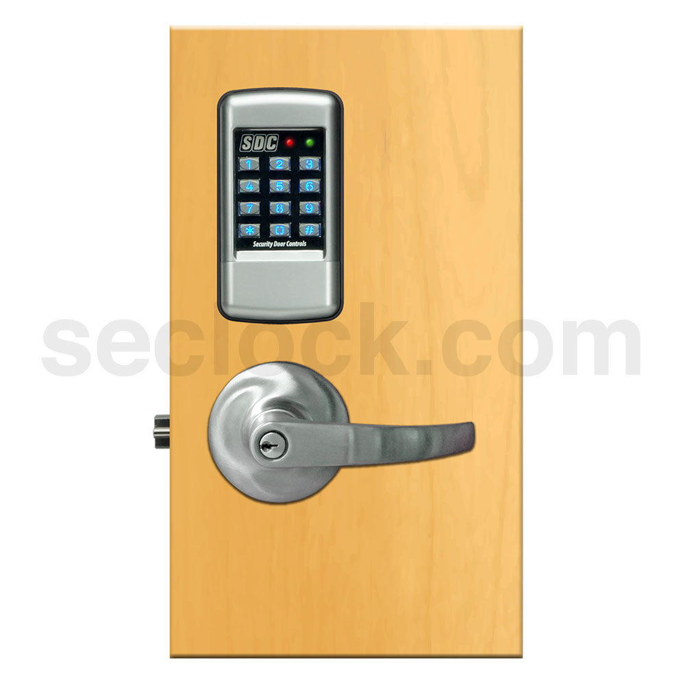 Sdc Interlock E75KQG1Q - SDC Electric Cylindrical Lock | SECLOCK