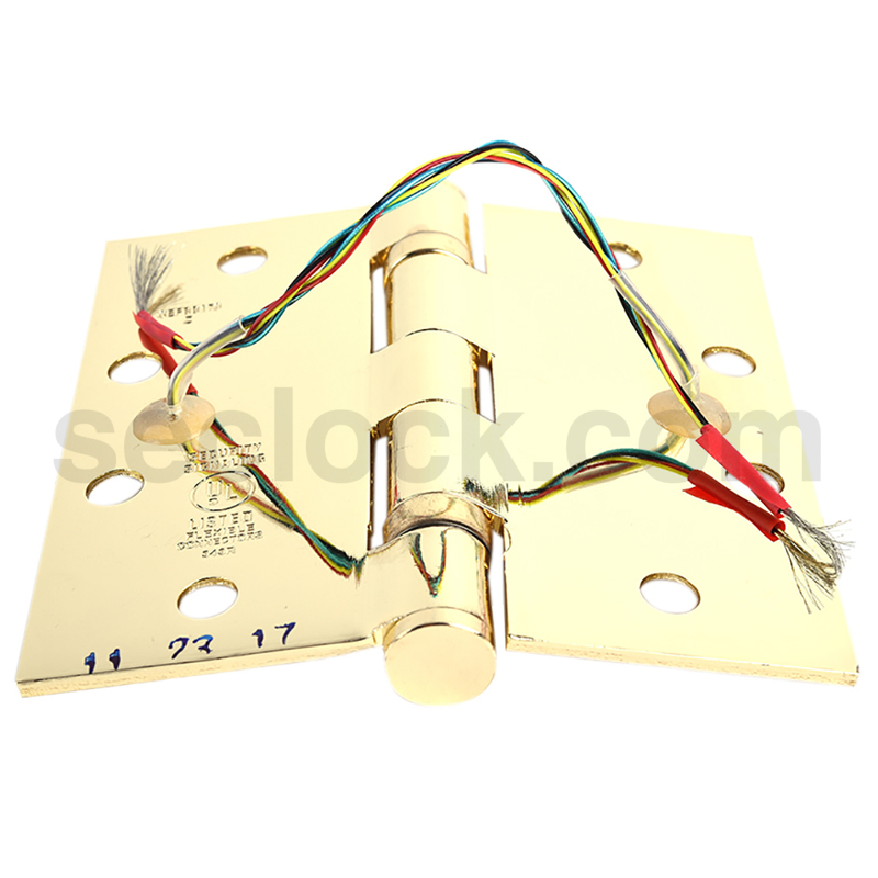 CEFBB17954 41/2X41/2 3 Stanley Security Electrified Hinges SECLOCK