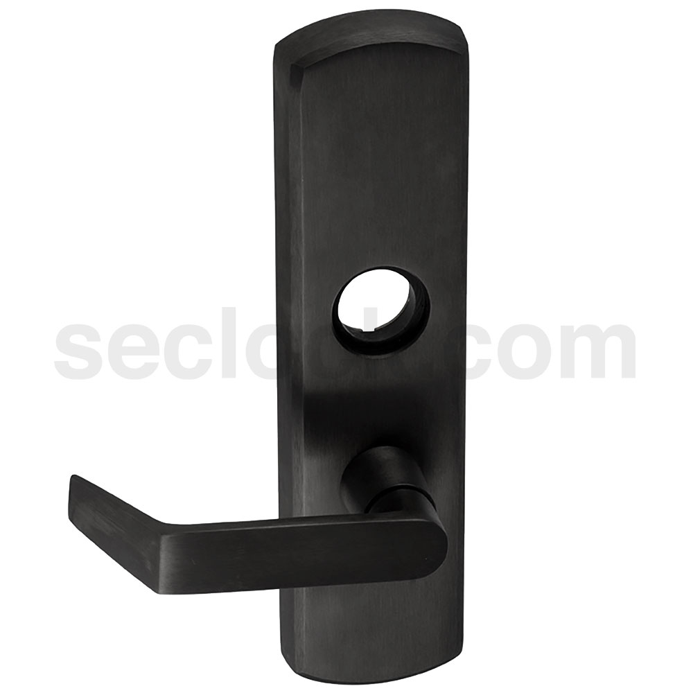 996L06R/V SPBLK LHR Von Duprin Exit Device Trim SECLOCK